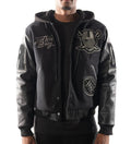 Mens Las Vegas Raiders x The Wild Collective Varsity Jacket