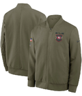San Francisco 49ers 2025 Salute To Service Bomber Jacket