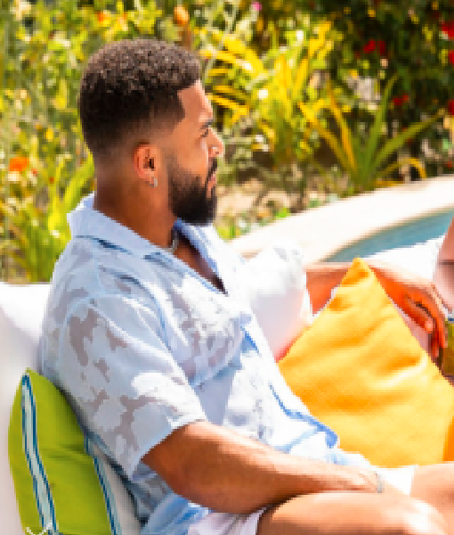 Love Island Games S02 Johnny Middlebrooks Floral Shirt