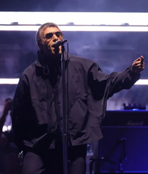 Liam Gallagher Oasis Live ’25 World Tour Black Jacket