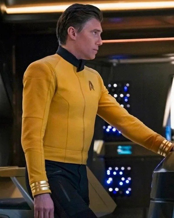 Star Trek Strange New Worlds 2022 Captain Christopher Pike Jacket