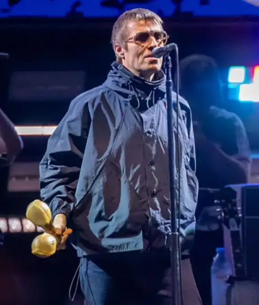 Liam Gallagher Oasis Live ’25 World Tour Black Jacket