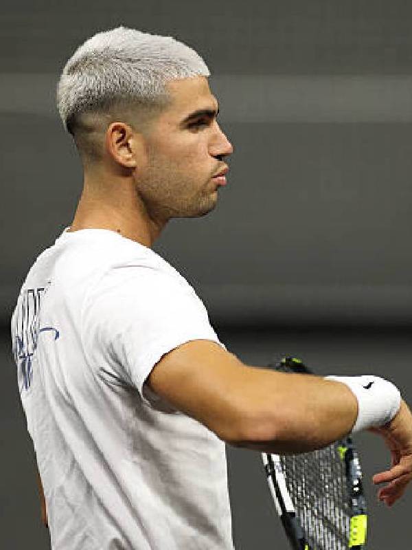 Carlos Alcaraz Team Europe 2025 Laver Cup White T-Shirt