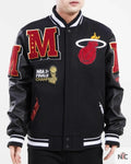 Miami Heat Mash Up Varsity Jacket