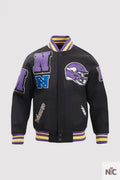 Minnesota Vikings Pro Standard Mashup Varsity Jacket