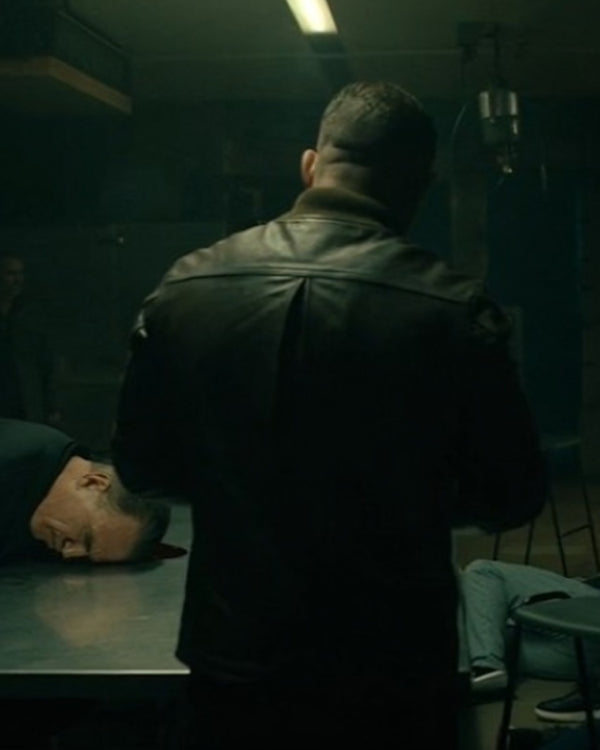 MobLand 2025 Tom Hardy Leather Jacket