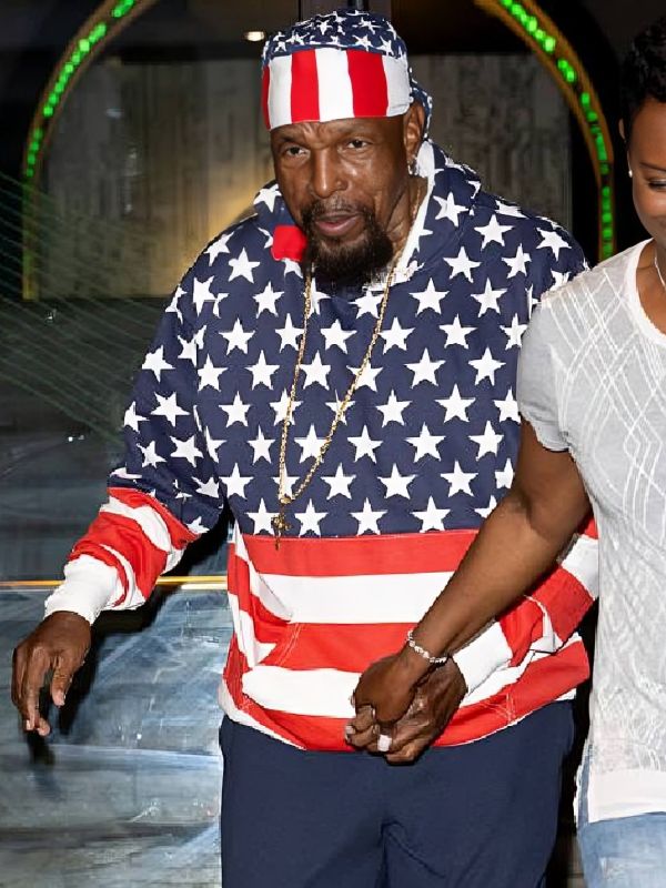 Mr. T Philadelphia FAN EXPO American Flag Print Hoodie