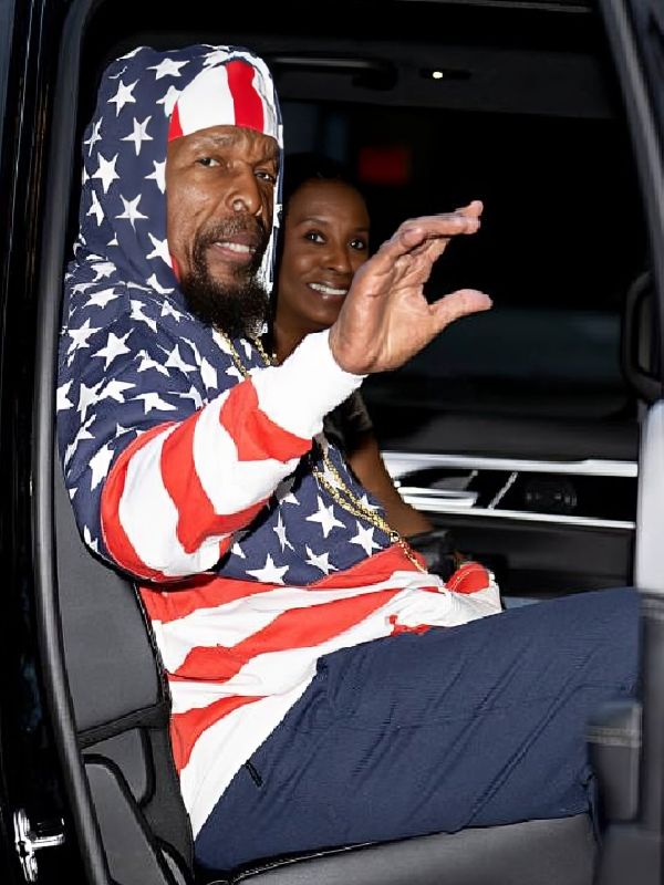 Mr. T Philadelphia FAN EXPO American Flag Print Hoodie