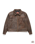 Mutimer Brown Leather Jacket