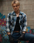 My Life With The Walter Boys Noah LaLonde Plaid Shirt