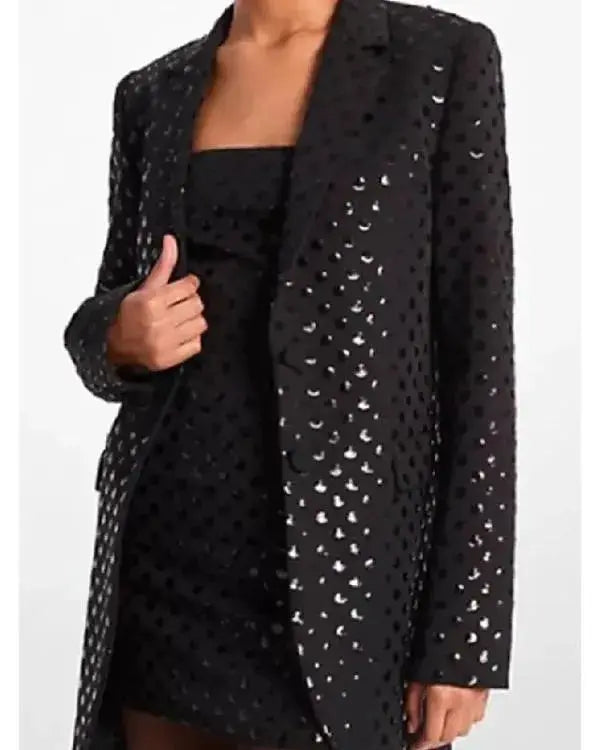 My Secret Santa 2025 Tia Mowry Sequin Dot Blazer