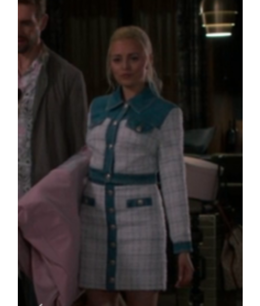 NCIS Tony and Ziva S01 Anne-Marie Waldeck Denim Tweed Jacket