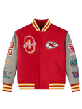 NFL Kansas City Chiefs Wool Varsity Jacket
