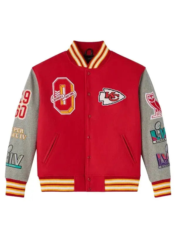 NFL Kansas City Chiefs Wool Varsity Jacket