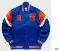 NY Knicks Heavyweight Royal Satin Jacket