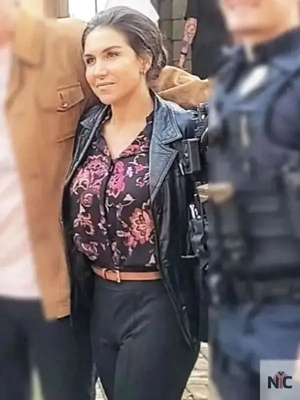 Neighborhood Watch Cecile Cubiló Leather Jacket