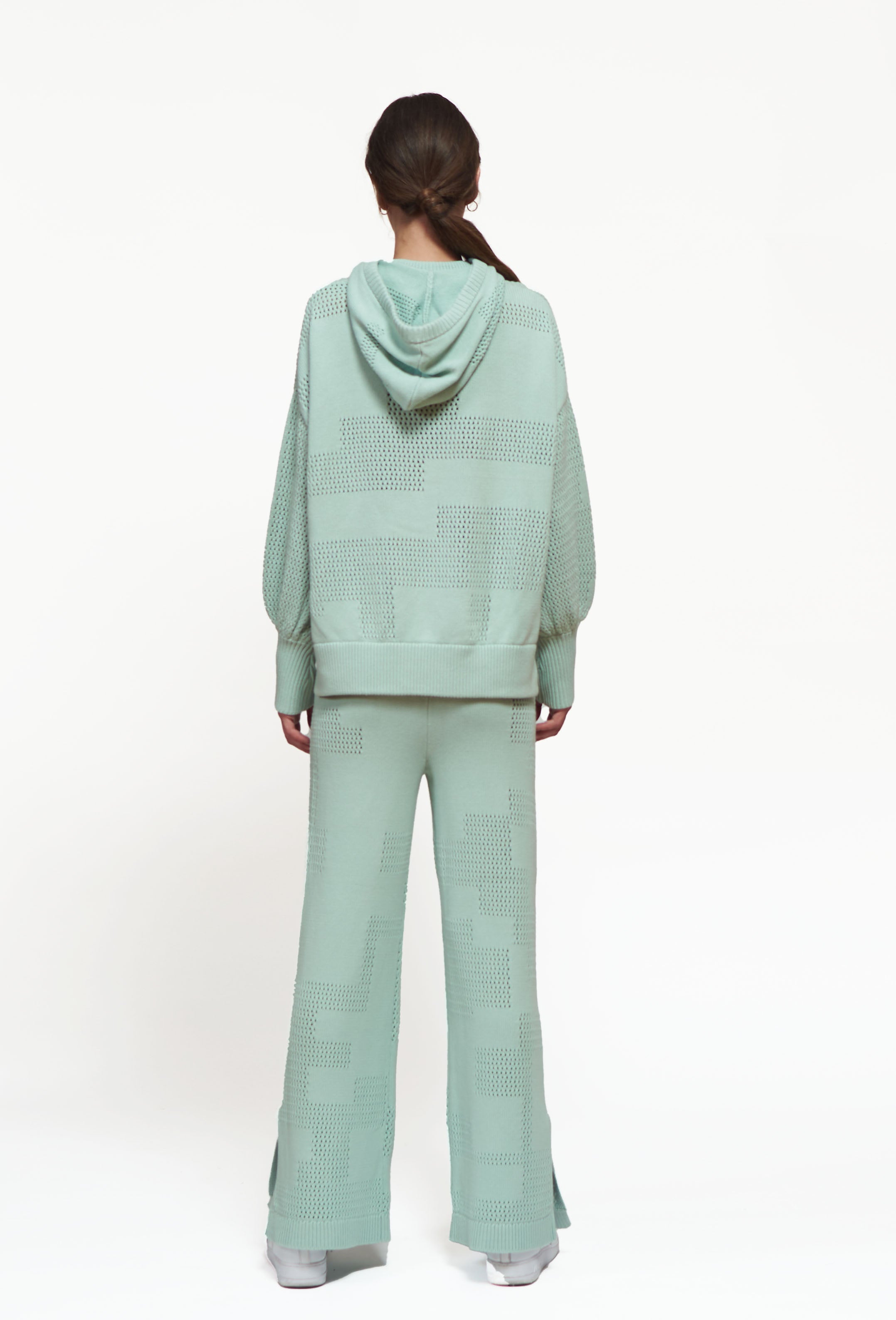 Primakind Nerina Knit Hoodie And Pants Set