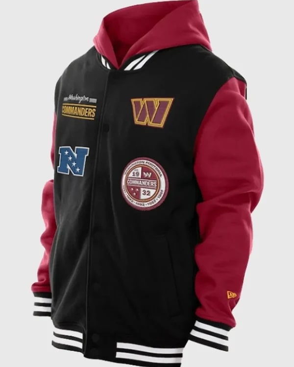 New Era Washington Commanders Hoodie Jacket