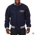 New Orleans Pelicans Navy Varsity Wool Jacket