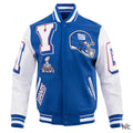 New York Giants Mashup Varsity Jacket