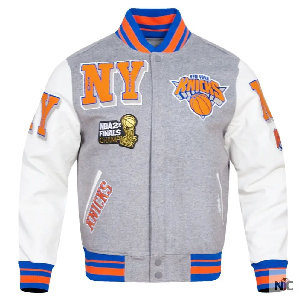 New York Knicks Mashup Varsity Jacket