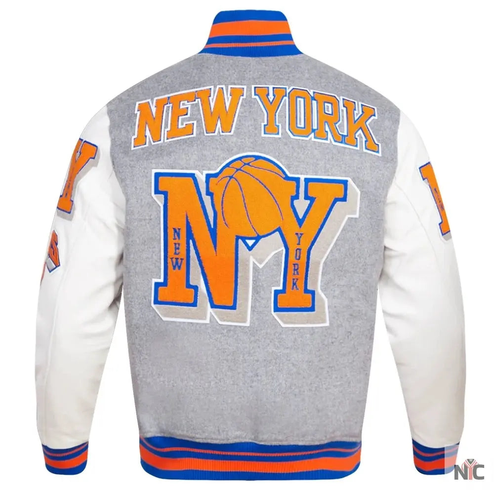New York Knicks Mashup Varsity Jacket