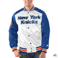 New York Knicks Renegade Satin Varsity Jacket