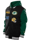 New Era Green Bay Packers Hoodie Jacket