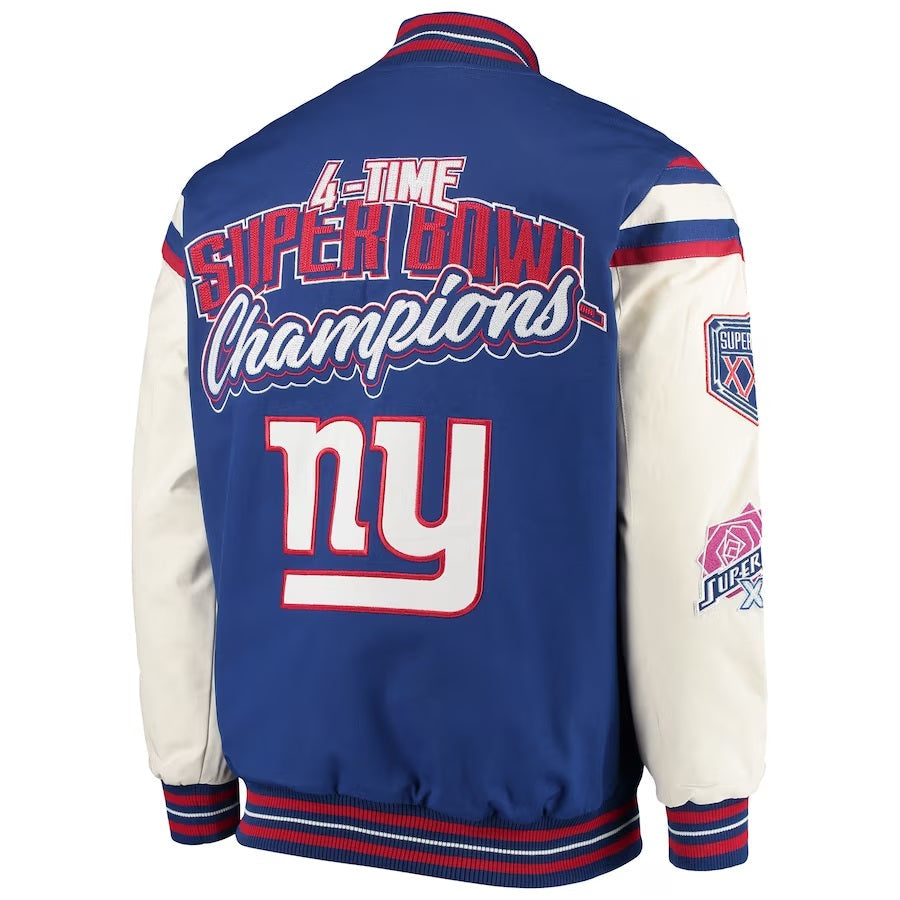New York Giants Super Bowl Jacket