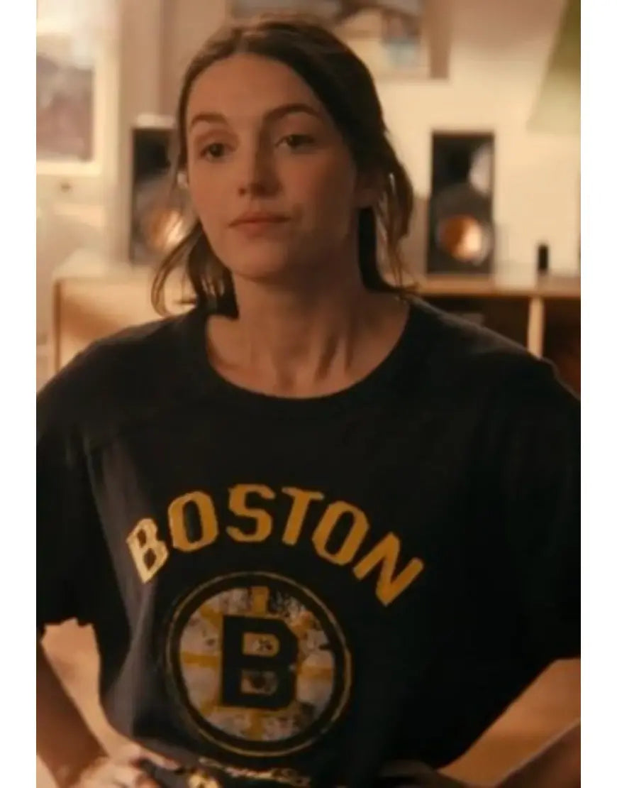 Not Suitable for Work 2026 Ella Hunt Boston Bruins T-Shirt
