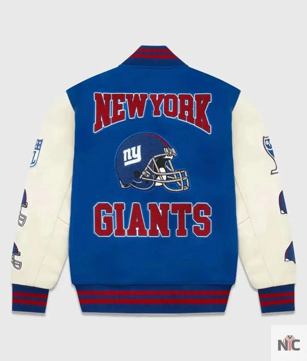 OVO New York Giants Varsity Jacket