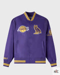 OVO X NBA Los Angeles Lakers Varsity Jacket