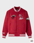 OVO X NBA Miami Heat Varsity Jacket