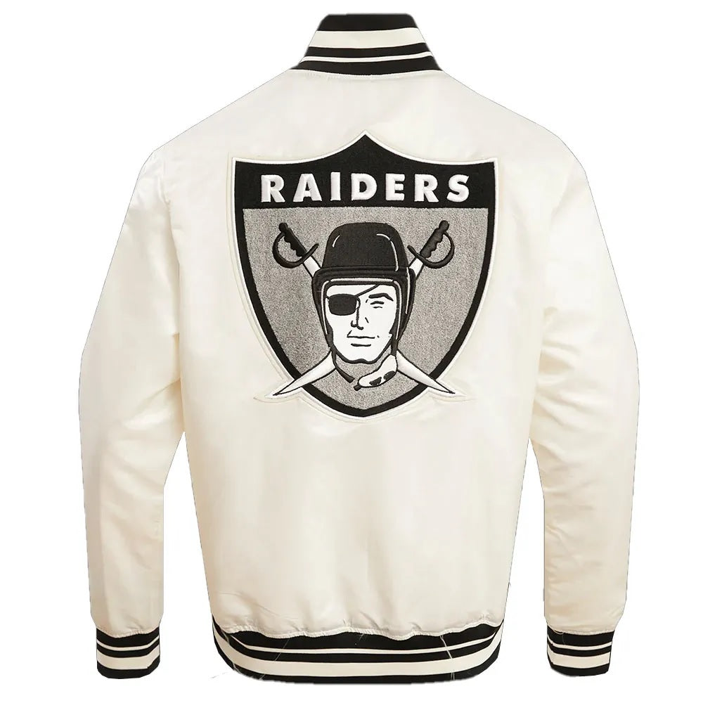 Oakland Raiders Retro Classic Rib Jacket