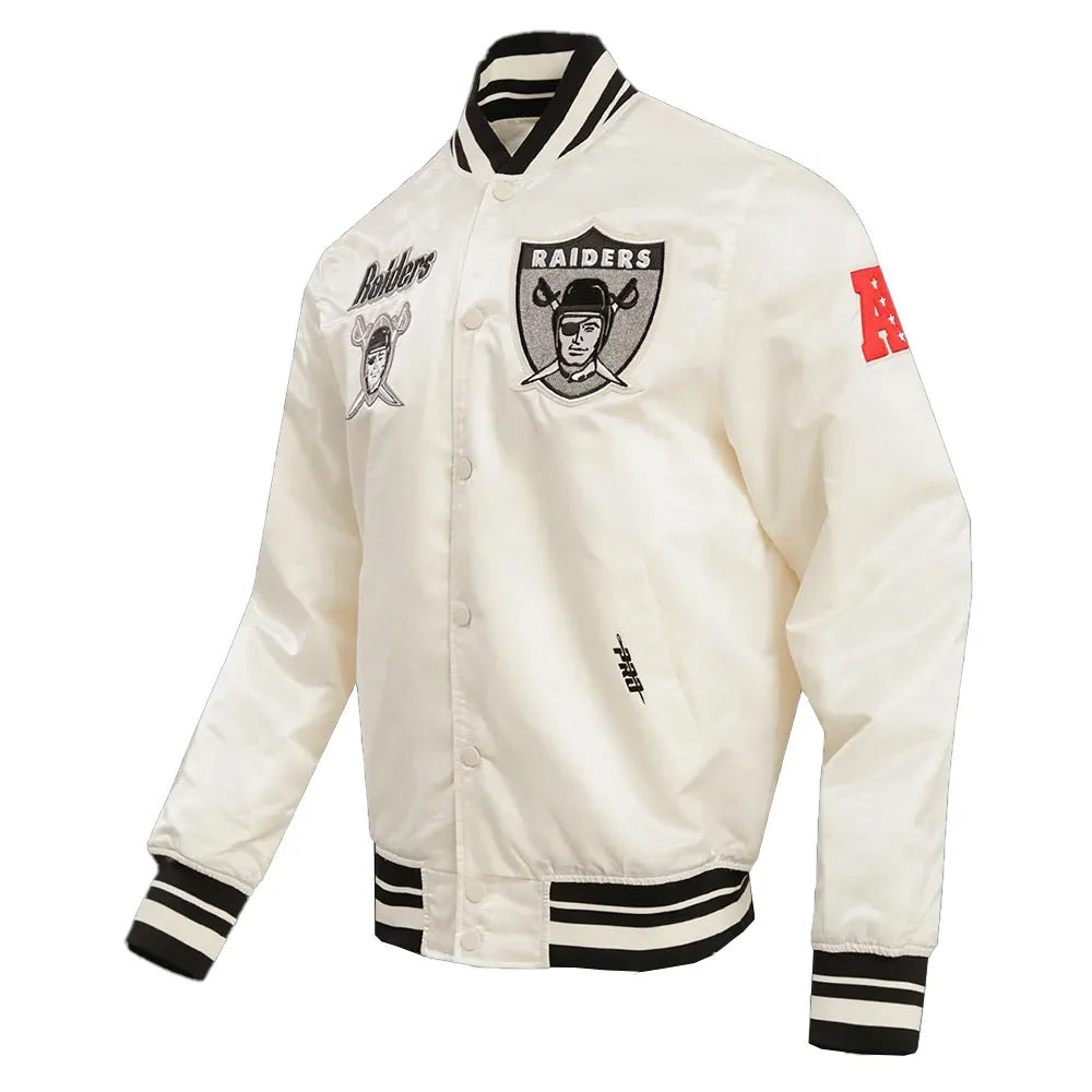 Oakland Raiders Retro Classic Rib Jacket