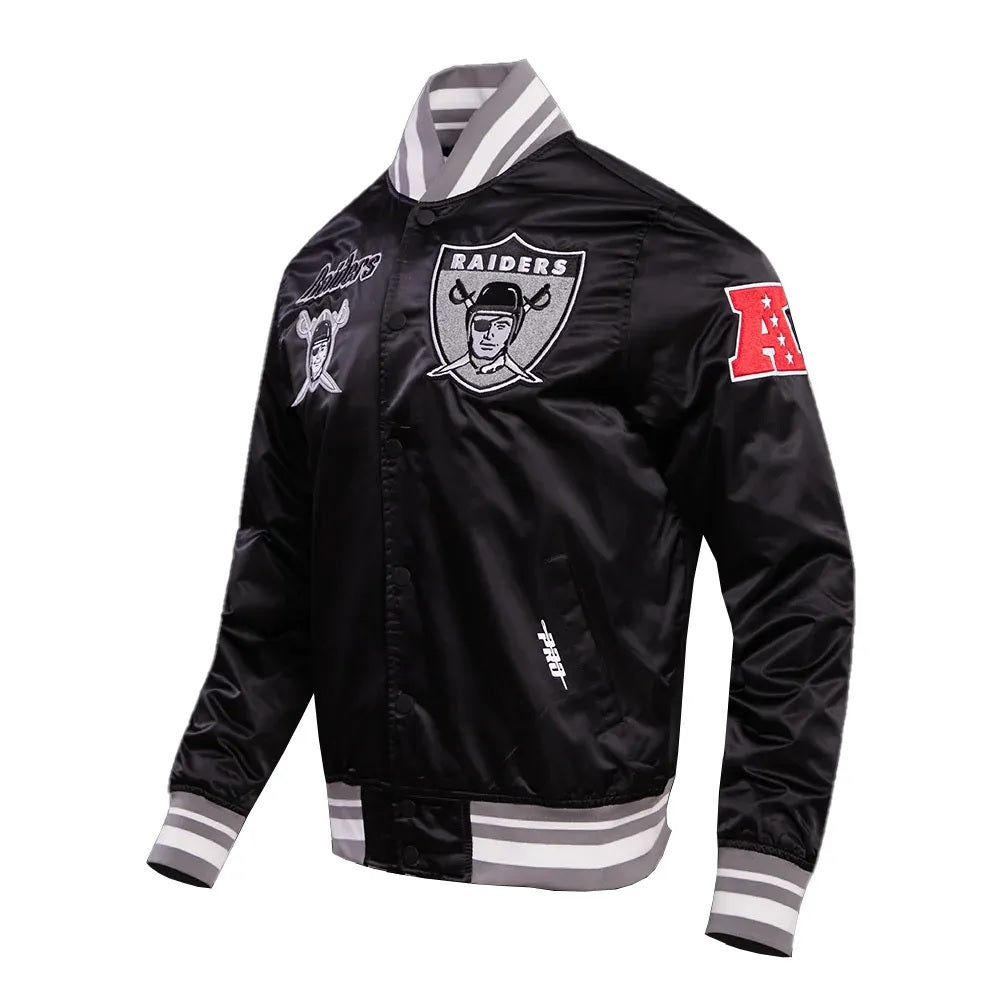 Oakland Raiders Retro Classic Rib Jacket