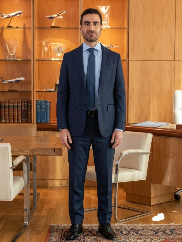 Office Romance Brett Goldstein Black Suit