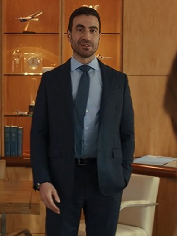 Office Romance Brett Goldstein Black Suit
