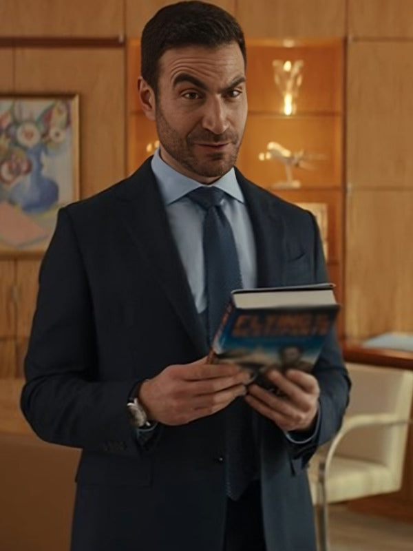 Office Romance Brett Goldstein Black Suit