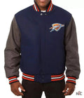 Oklahoma City Thunder Varsity Two Tone Jacket