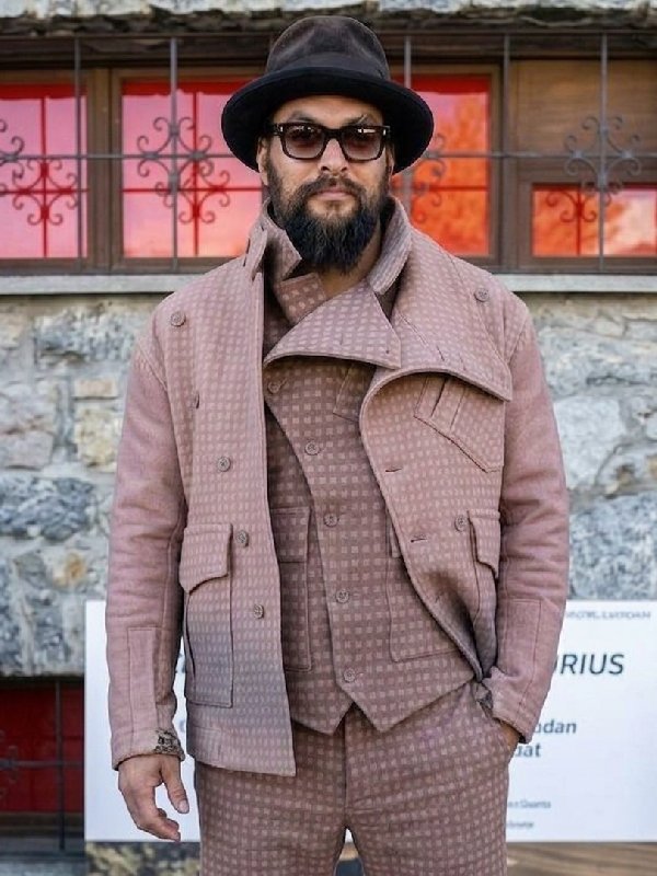 On The Roam Season 2 Jason Momoa Pink Jacket