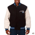 Orlando Magic Black and White Varsity Jacket