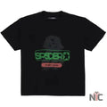 Oversized Reunion Sp5der Black T-Shirt