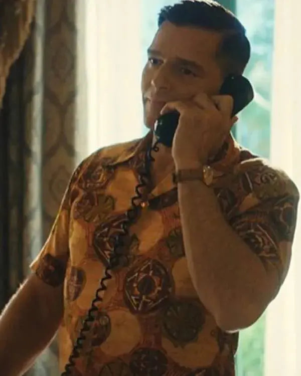 Palm Royale S02 Ricky Martin Hawaiian Shirt