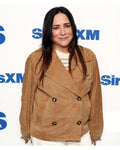 Pamela Adlon SiriusXM Studios 2025 Brown Jacket