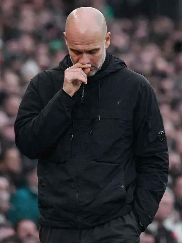 Pep Guardiola Black Jacket