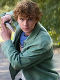 Percy Jackson and the Olympians Walker Scobell Green Jacket