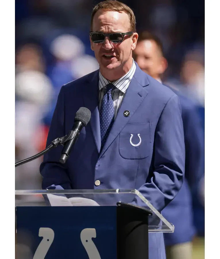 Peyton Manning Miami Dolphins v Indianapolis Colts Blazer