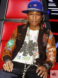 Pharrell Williams Billionaire Boys Club Letterman Jacket