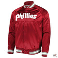 Philadelphia Phillies Satin Raglan Full-Snap Jacket